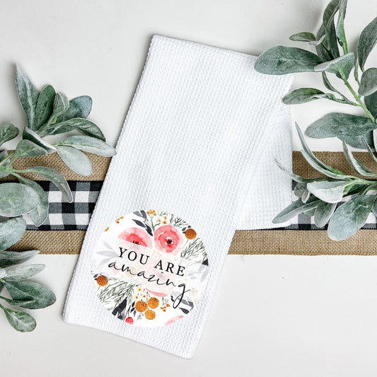 YOU ARE AMAZING TEA TOWEL Harlow Boutique Official Online Store 