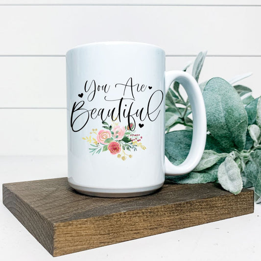 YOU ARE BEAUTIFUL MUG Harlow Boutique Official Online Store 