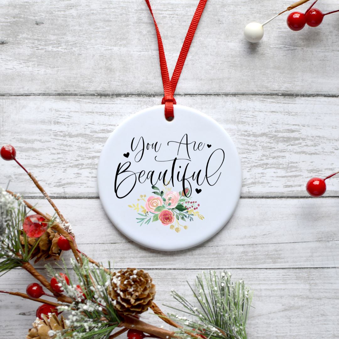 YOU ARE BEAUTIFUL ORNAMENT Harlow Boutique Official Online Store 