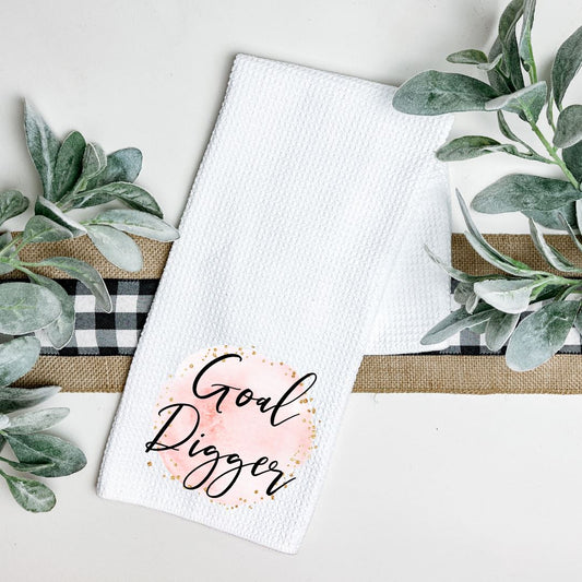 GOAL DIGGER TEA TOWEL Harlow Boutique Official Online Store 