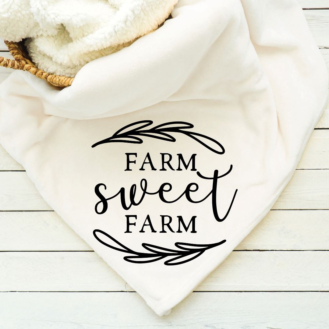 Farm Sweet Farm Blanket Blankets Harlow Boutique Official Online Store 