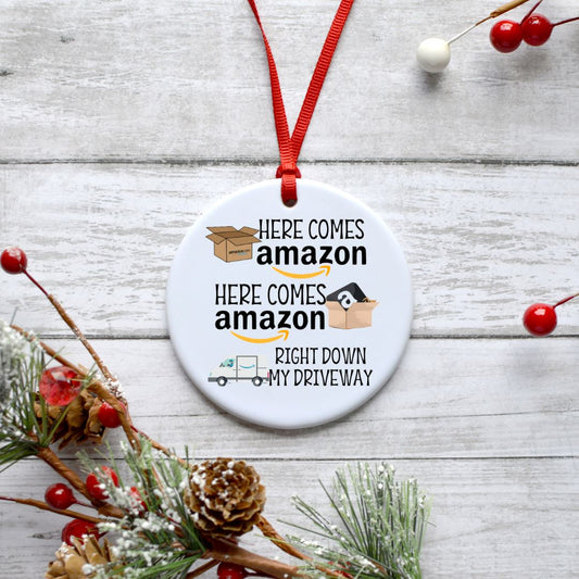 HERE COMES AMAZON ORNAMENT Harlow Boutique Official Online Store 