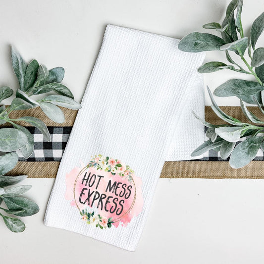 HOT MESS EXPRESS TEA TOWEL Harlow Boutique Official Online Store 