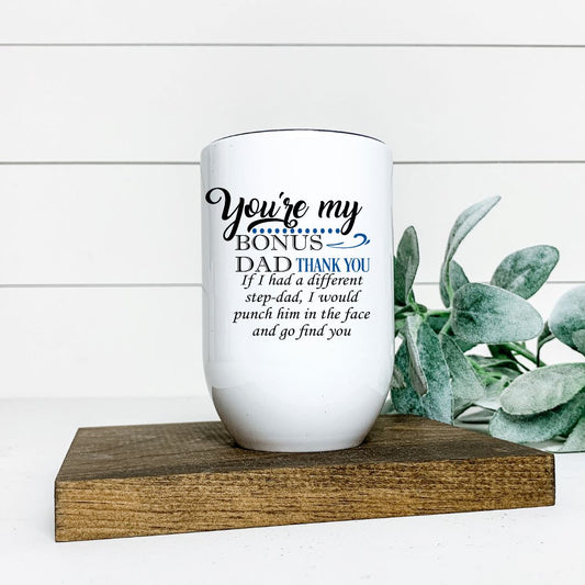BONUS DAD WINE TUMBLER Harlow Boutique Official Online Store 