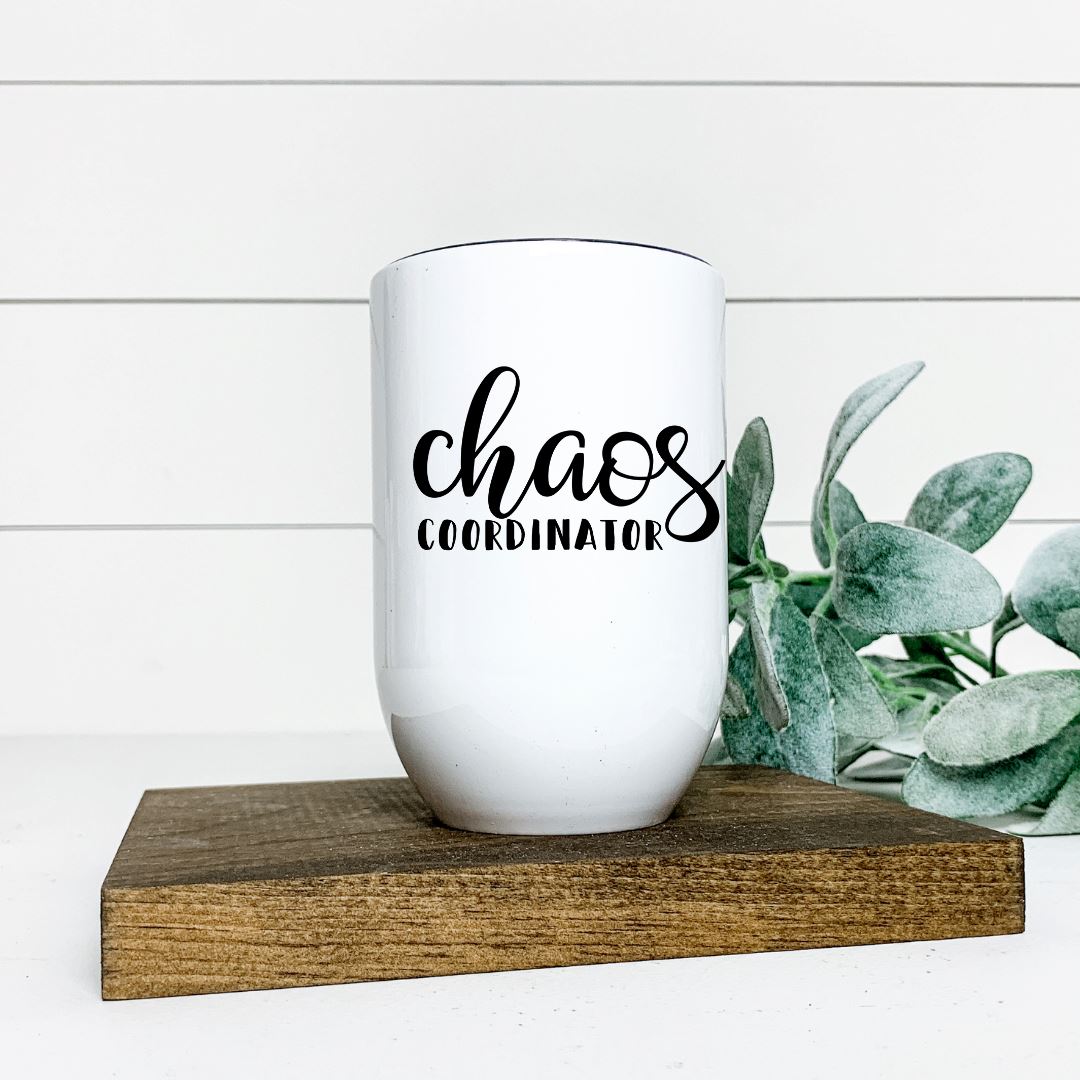 CHAOS COORDINATOR WINE TUMBLER Harlow Boutique Official Online Store 