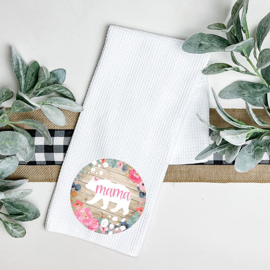 MAMA BEAR TEA TOWEL Harlow Boutique Official Online Store 