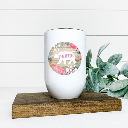 MAMA BEAR WINE TUMBLER Harlow Boutique Official Online Store 