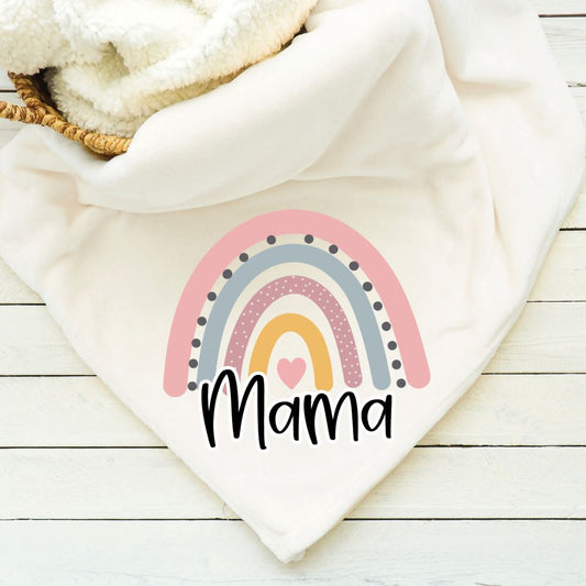 Mama Rainbow Blanket Blankets Harlow Boutique Official Online Store 