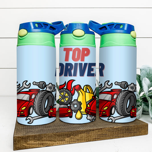 TOP DRIVER RACE CAR TUMBLER Harlow Baby Boutique Official Website 