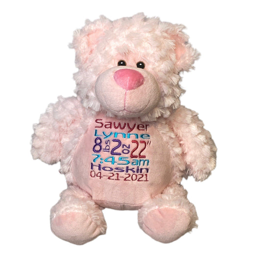 Betty Bear Stuffed Animal Stuffed Animal Harlow Baby Boutique 