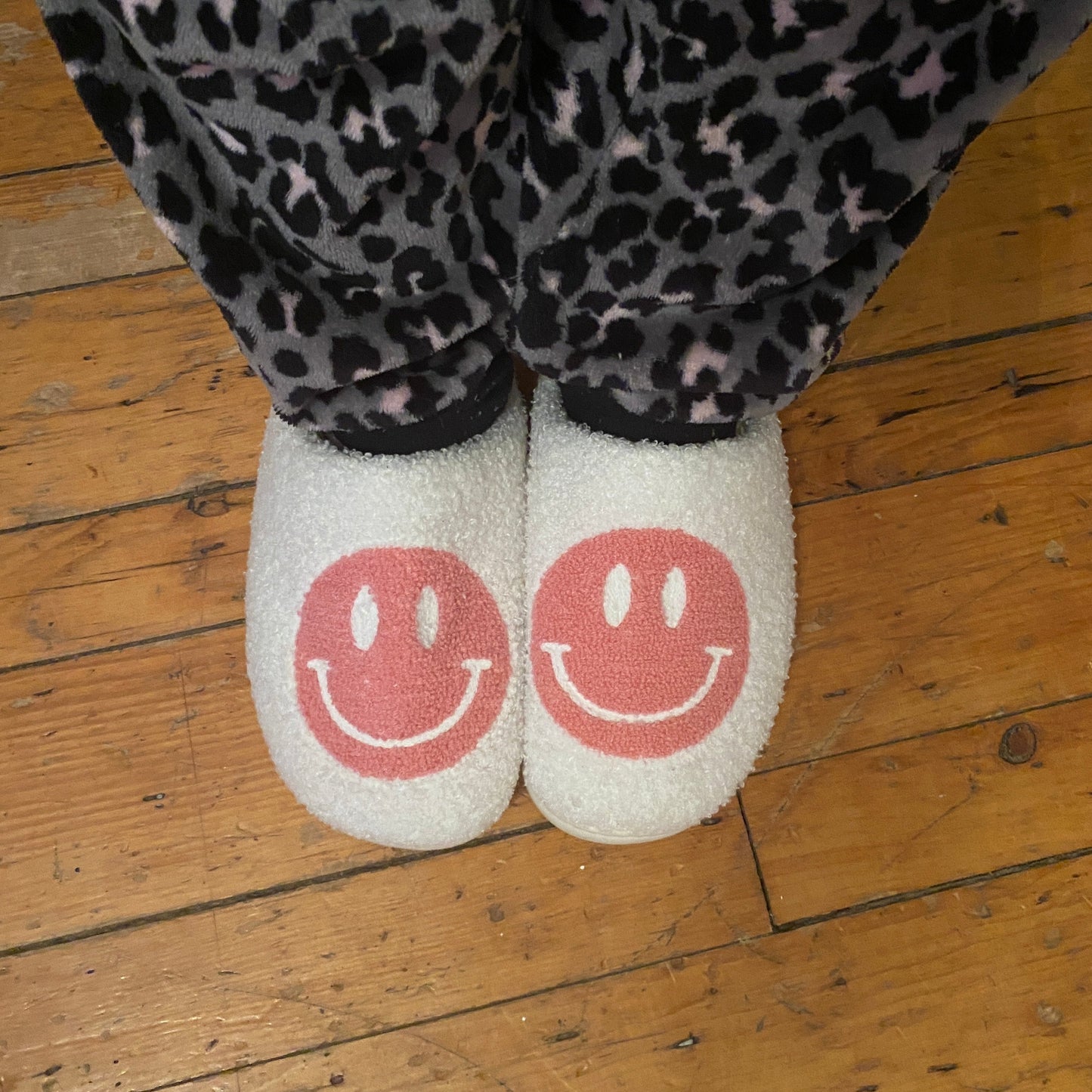 Smile Slippers - Pink Harlow Boutique Official Online Store 