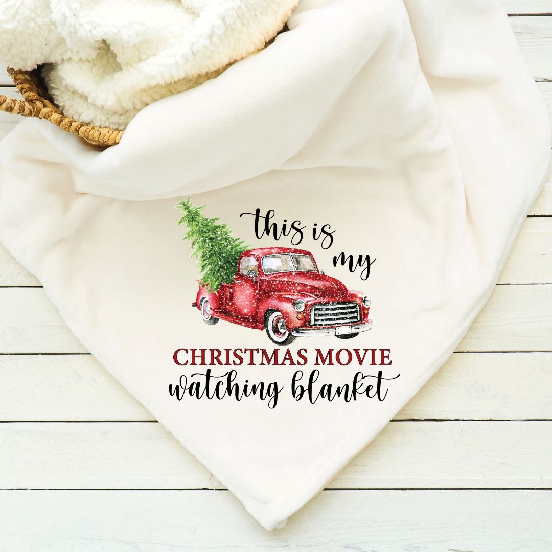 This is My Christmas Movie Watching Blanket Blankets Harlow Boutique Official Online Store 