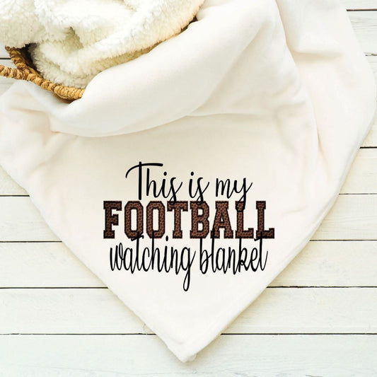 This is My Football Watching Blanket Blankets Harlow Boutique Official Online Store 