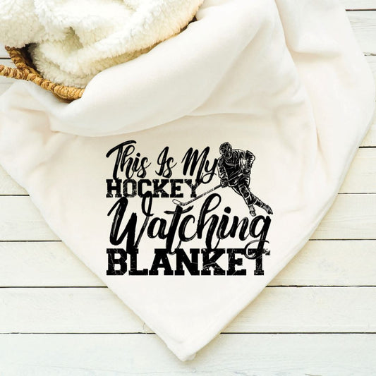 This is My Hockey Watching Blanket Blankets Harlow Boutique Official Online Store 